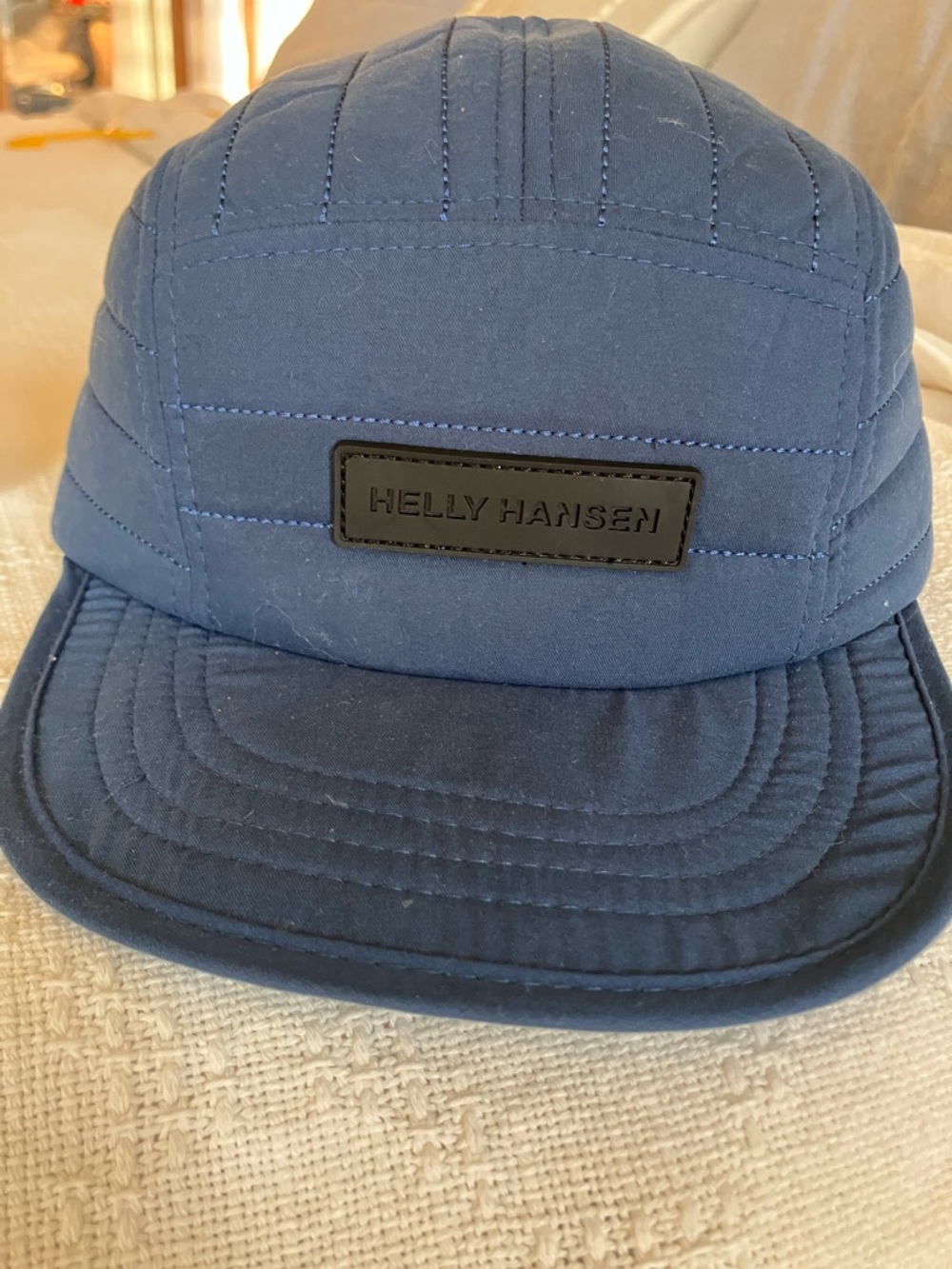 Helly Hansen Navy Blue Quilted 5-Panel Cap